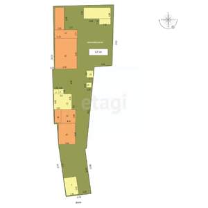 Дом 106м², 1-этажный, участок 6 сот.