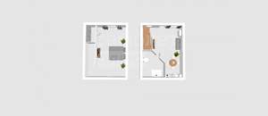 Дом 40м², 2-этажный, участок 4 сот.