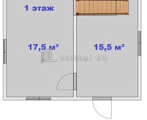 Дом 66м², 2-этажный, участок 5 сот.