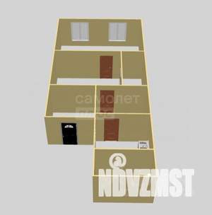 Дом 39м², 1-этажный, участок 3 сот.