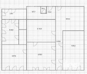 Дом 250м², 1-этажный, участок 5 сот.