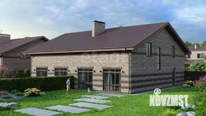 Таунхаус 164м², 2-этажный, участок 4 сот.