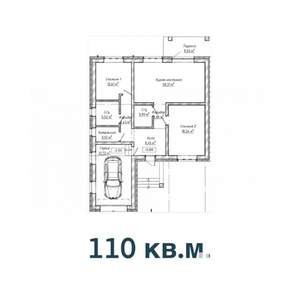 Дом 110м², 1-этажный, участок 5 сот.