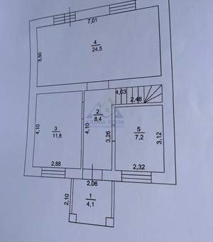 Дом 120м², 2-этажный, участок 6 сот.