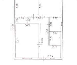 Дом 85м², 1-этажный, участок 4 сот.