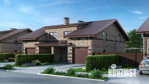 Таунхаус 164м², 2-этажный, участок 4 сот.