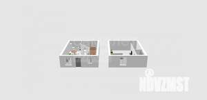 Дом 40м², 2-этажный, участок 4 сот.