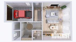 Таунхаус 170м², 2-этажный, участок 3 сот.