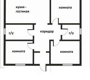 Дача 105м², 1-этажный, участок 9 сот.  