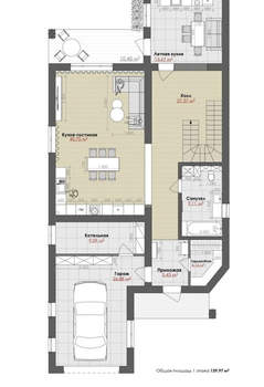 Дом 240м², 2-этажный, участок 6 сот.  