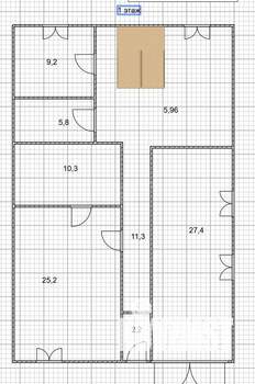 Дом 257м², 2-этажный, участок 237 сот.  
