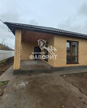 Дом 105м², 1-этажный, участок 5 сот.  