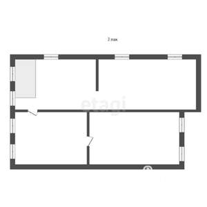 Дом 70м&sup2;, 1-этажный, участок 6 сот.  