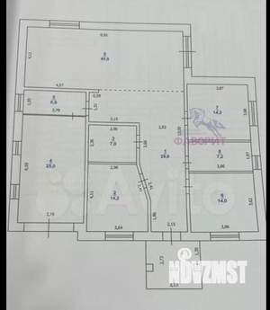 Дом 166м², 1-этажный, участок 7 сот.  