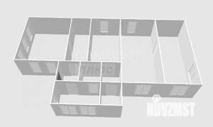 Дом 143м², 2-этажный, участок 4 сот.  