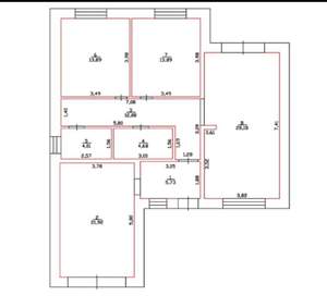 Дом 115м², 1-этажный, участок 5 сот.  