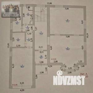 Дом 293м², 2-этажный, участок 8 сот.  