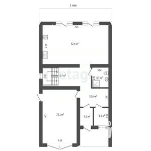 Таунхаус 170м², 2-этажный, участок 3 сот.  