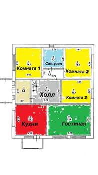 Дом 207м², 2-этажный, участок 10 сот.  