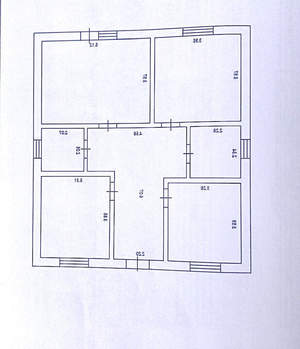 Дом 100м², 1-этажный, участок 6 сот.  