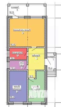 Дом 96м&sup2;, 1-этажный, участок 360 сот.  