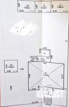 Коттедж 291м², 2-этажный, участок 10 сот.  