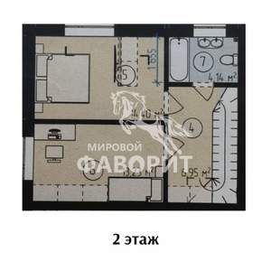 Таунхаус 81м², 2-этажный, участок 2 сот.  