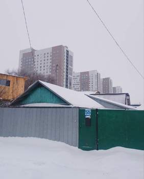 Дом 54м&sup2;, 1-этажный, участок 2 сот.  