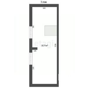 Таунхаус 174м², 3-этажный, участок 3 сот.  