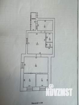 Дом 73м², 1-этажный, участок 2 сот.  