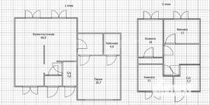Дом 179м&sup2;, 2-этажный, участок 5 сот.  