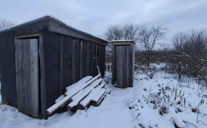 Дом 22м&sup2;, 2-этажный, участок 10 сот.  