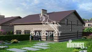 Таунхаус 165м&sup2;, 2-этажный, участок 4 сот.  