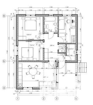 Дом 103м², 1-этажный, участок 5 сот.  
