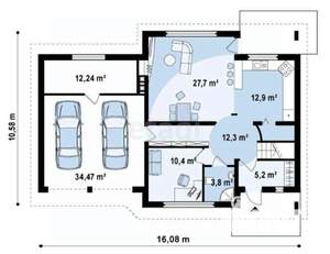 Дом 220м², 2-этажный, участок 6 сот.  