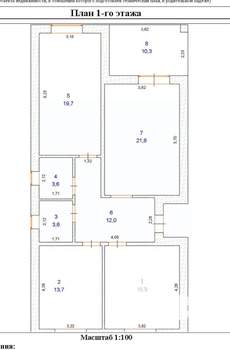 Дача 100м², 1-этажный, участок 5 сот.  