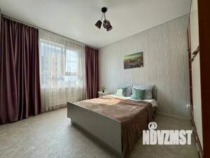 1-к квартира, посуточно, 42м2, 16/17 этаж