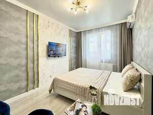 1-к квартира, посуточно, 43м2, 1/1 этаж