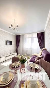 1-к квартира, посуточно, 40м2, 16/17 этаж