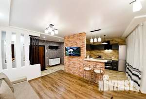 1-к квартира, посуточно, 45м2, 1/1 этаж