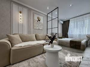 1-к квартира, посуточно, 45м2, 1/1 этаж