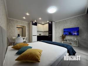 Студия квартира, посуточно, 35м2, 15/17 этаж