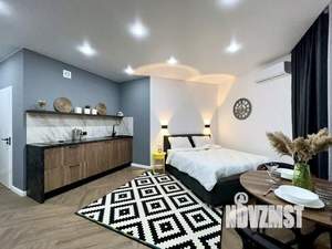 1-к квартира, посуточно, 35м2, 1/1 этаж