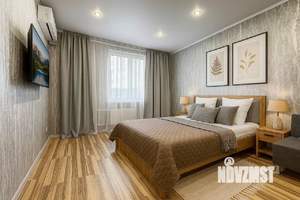 1-к квартира, посуточно, 43м2, 1/1 этаж