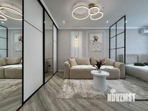 1-к квартира, посуточно, 45м2, 1/1 этаж