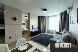 1-к квартира, посуточно, 55м2, 1/1 этаж