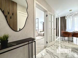 1-к квартира, посуточно, 45м2, 5/17 этаж