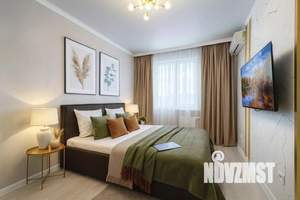 1-к квартира, посуточно, 43м2, 1/1 этаж