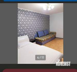 1-к квартира, посуточно, 43м2, 9/10 этаж