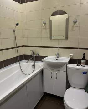 Студия квартира, на длительный срок, 27м2, 5/15 этаж